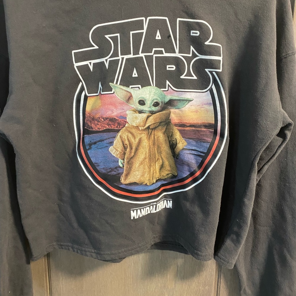 Used Grogu Pullover Hoodie